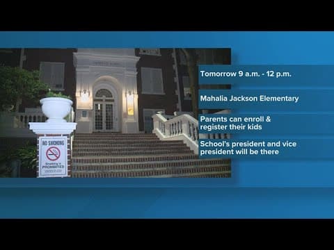 Enrollment and registration for Leah Chase school