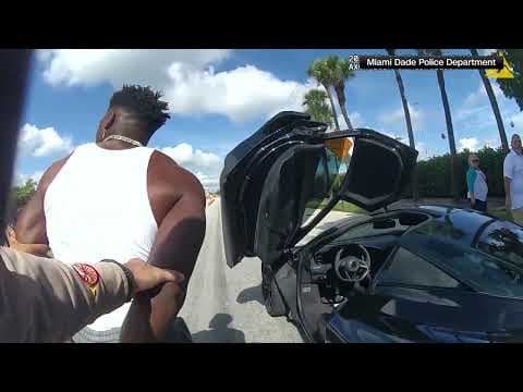 Miami police release body cam video of Dolphins WR Tyreek Hill's detainment