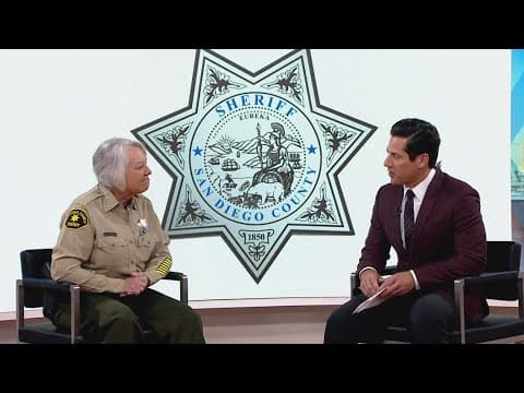 Checking in with San Diego Sheriff Kelly Martinez