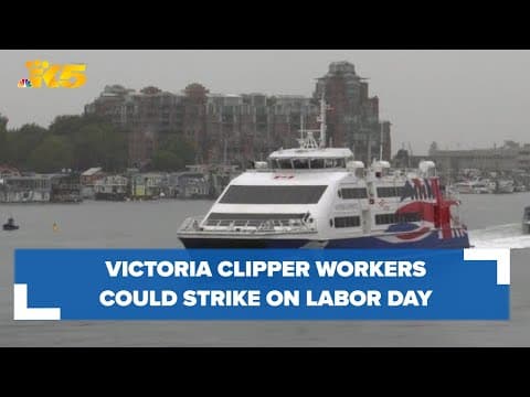 Victoria Clipper workers vote to strike Labor Day weekend without contract
