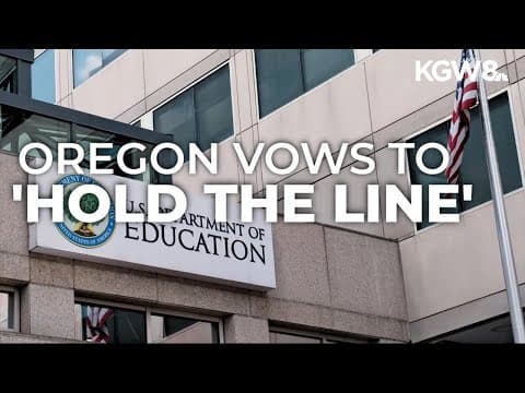 Oregon officials reject Trump administration's threat to cut education funds over DEI programs