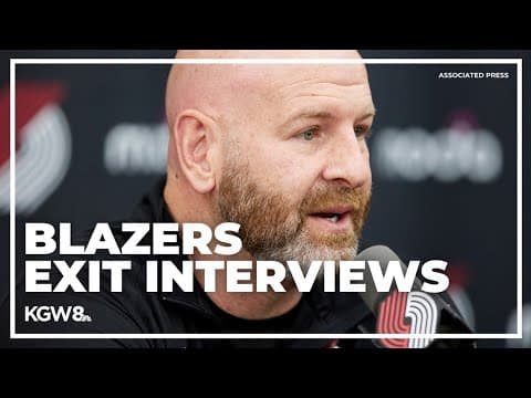 Portland Trail Blazers exit interviews, 2023-24 season