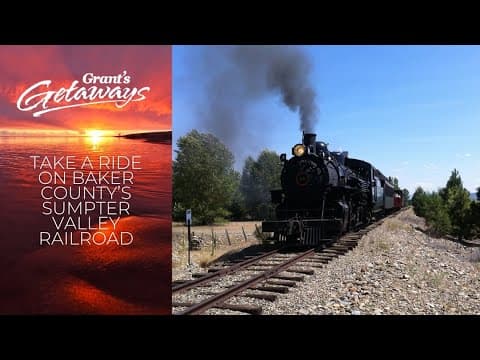 Couple transforms backyard into mini railroad that visits Oregon's past