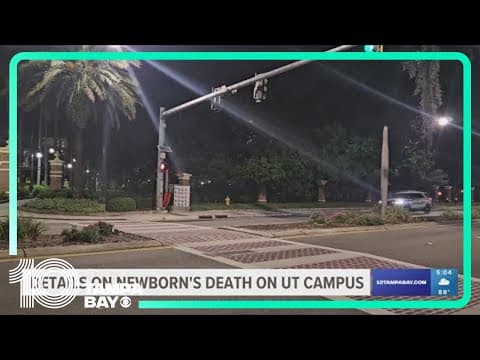 Court records: University of Tampa student gave birth in dorm bathroom, claimed baby died afterward