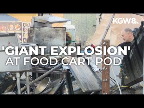 Propane tank explosion at Springwater Cart Park rocks Southeast Portland