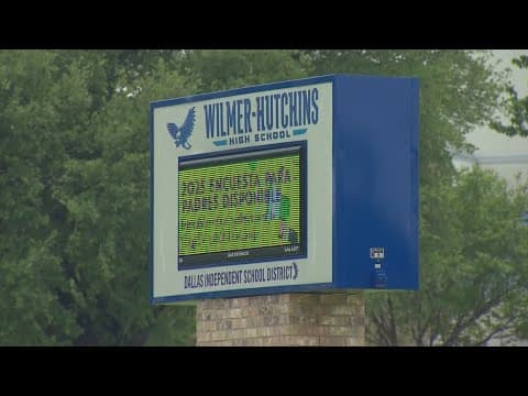 Students to return to Wilmer-Hutchins High School campus on Wednesday