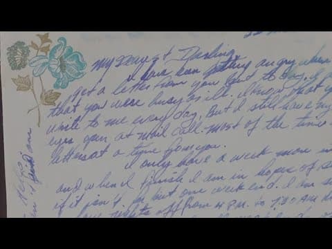 Salvaging 70-year-old love letters after Logan Heights home flooded in January