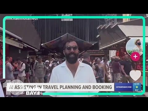 Artificial intelligence assisting in travel planning and booking