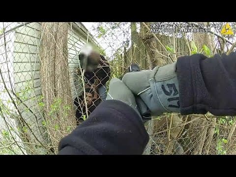 Bodycam shows shootout between suspect, officer in North Linden neighborhood