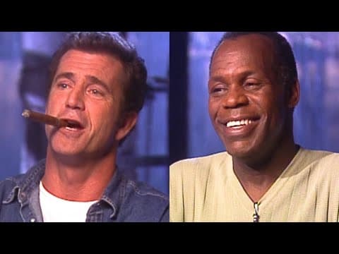Mel Gibson and Danny Glover discuss acting in the 1998 film Lethal Weapon 4