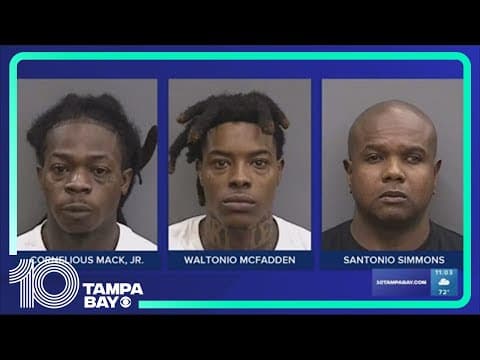 Police: 3 men responsible for person killed in Tampa shooting back in January