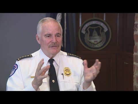 After the insurrection: Departing Capitol Police chief reflects on a tenure defined by Jan. 6