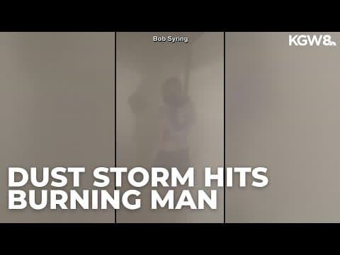 Burning Man festival in Nevada hit with 50 mph wind storm