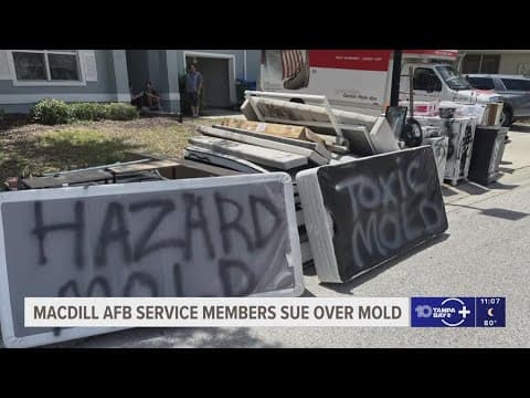 170 military families sue MacDill AFB housing owner, alleging toxic mold, dangerous conditions