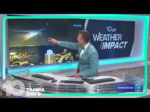 'Jellyfish cloud' spotted over Tampa Bay after SpaceX launch