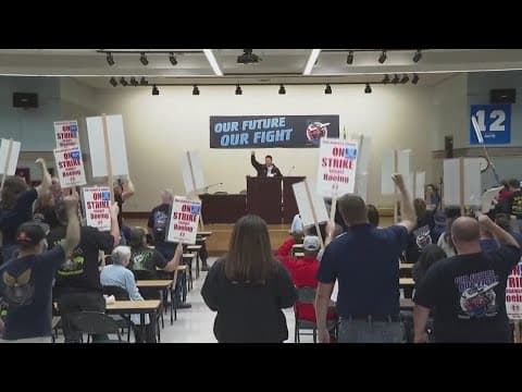 'We strike at midnight': Boeing machinists vote to reject contract offer, strike