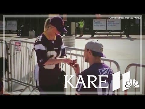 Postal worker, wife gifted free Vikings tickets by stranger