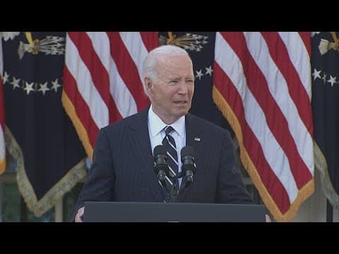 President Joe Biden promises peaceful transition of power