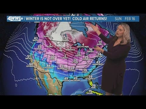 New Orleans Weather: Freezing temperatures expected later this week