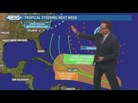 Tropical Update: Chance of tropical development likely in Atlantic Ocean