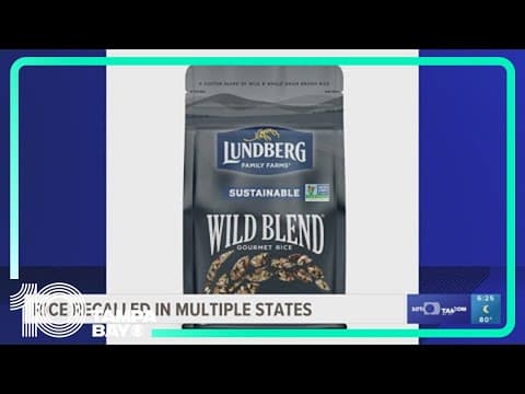 Rice recalled in multiple states