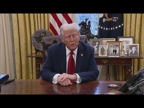 President Trump signs new round of executive orders regarding FAA leadership