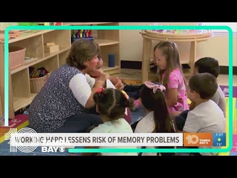 Working hard lessens the risk of memory problems