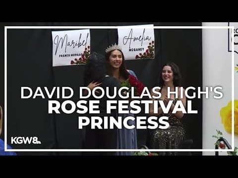 David Douglas High School's Rose Festival princess crowned
