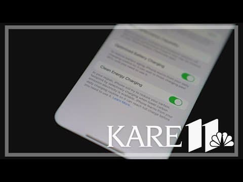 What is iPhone's 'Clean Energy Charging' feature?