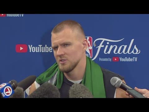 Kristaps Porzingis says he's ready for Game 1 of NBA Finals matchup with Mavericks