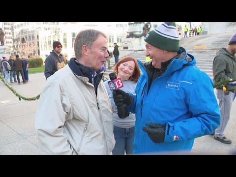 LIVE: Circle of Lights installation underway