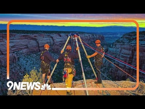 1 injured after car goes off road at Colorado National Monument