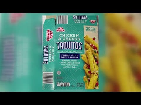 Aldi recalls frozen taquitos sold in Louisiana over possible metal contamination
