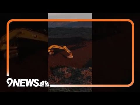 Trench being dug to redirect lava flow from Iceland volcano