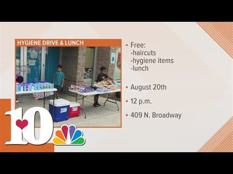 Young Knoxville man supporting people experiencing homelessness