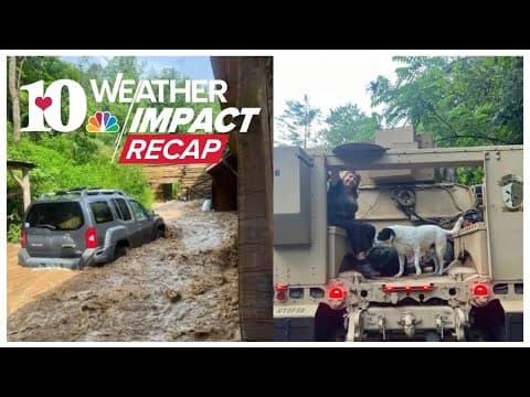 10Weather Impact Recap: Flooding and slides strike Cocke County