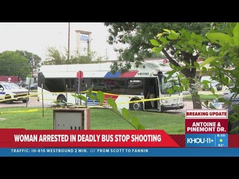 Breaking: Houston woman charged after deadly shooting near METRO bus, police say