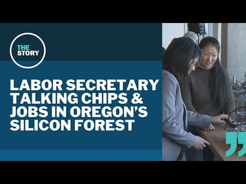 US labor secretary visits Portland area to talk about the 'Silicon Forest' and job growth