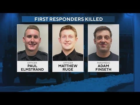 Two officers, first responder killed while responding to domestic incident in Minnesota