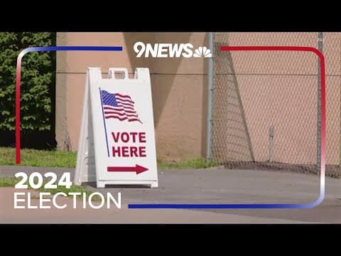 With 1 week until Election Day, more than 1 million Coloradans have returned ballots
