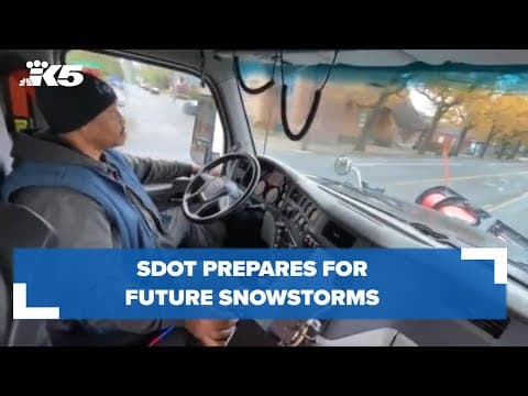 SDOT preparing for future snowstorms