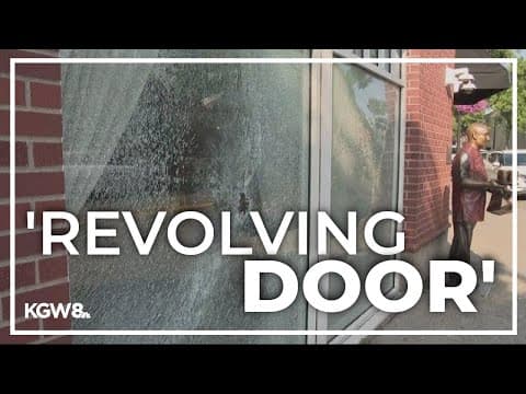 Windows smashed at numerous Gresham businesses