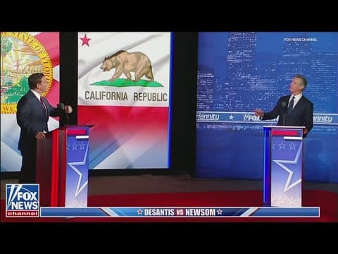Two governors lob insults and talk some policy in debate