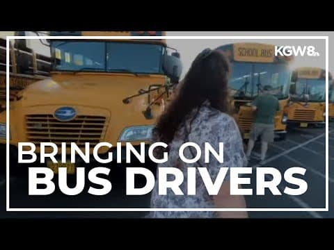 Beaverton among school districts dealing with bus driver shortage