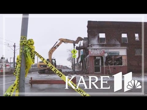 St. Paul building demolished after early morning fire