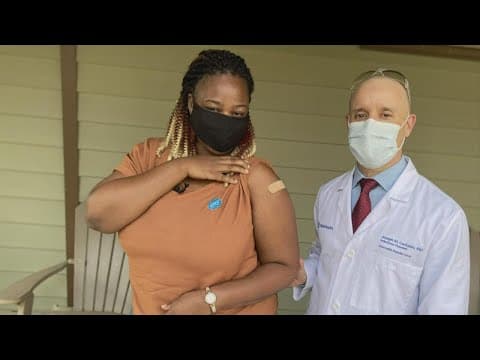 Missionary travels thousands of miles to get vaccinated in Columbus