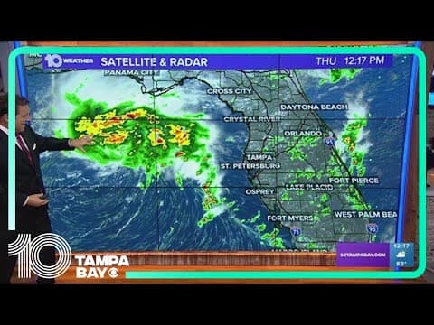 Tracking the Tropics | Gulf disturbance has 50% chance of development