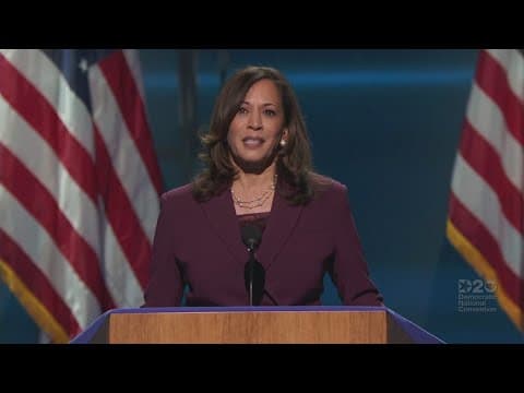 WATCH: VP Kamala Harris stops in St. Cloud