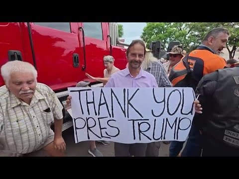 South African refugees land at Dulles Airport Monday