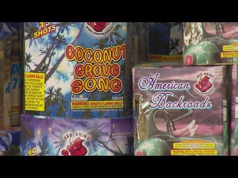 North Texas fireworks vendors are closely watching sales as the July 4th sales season ends